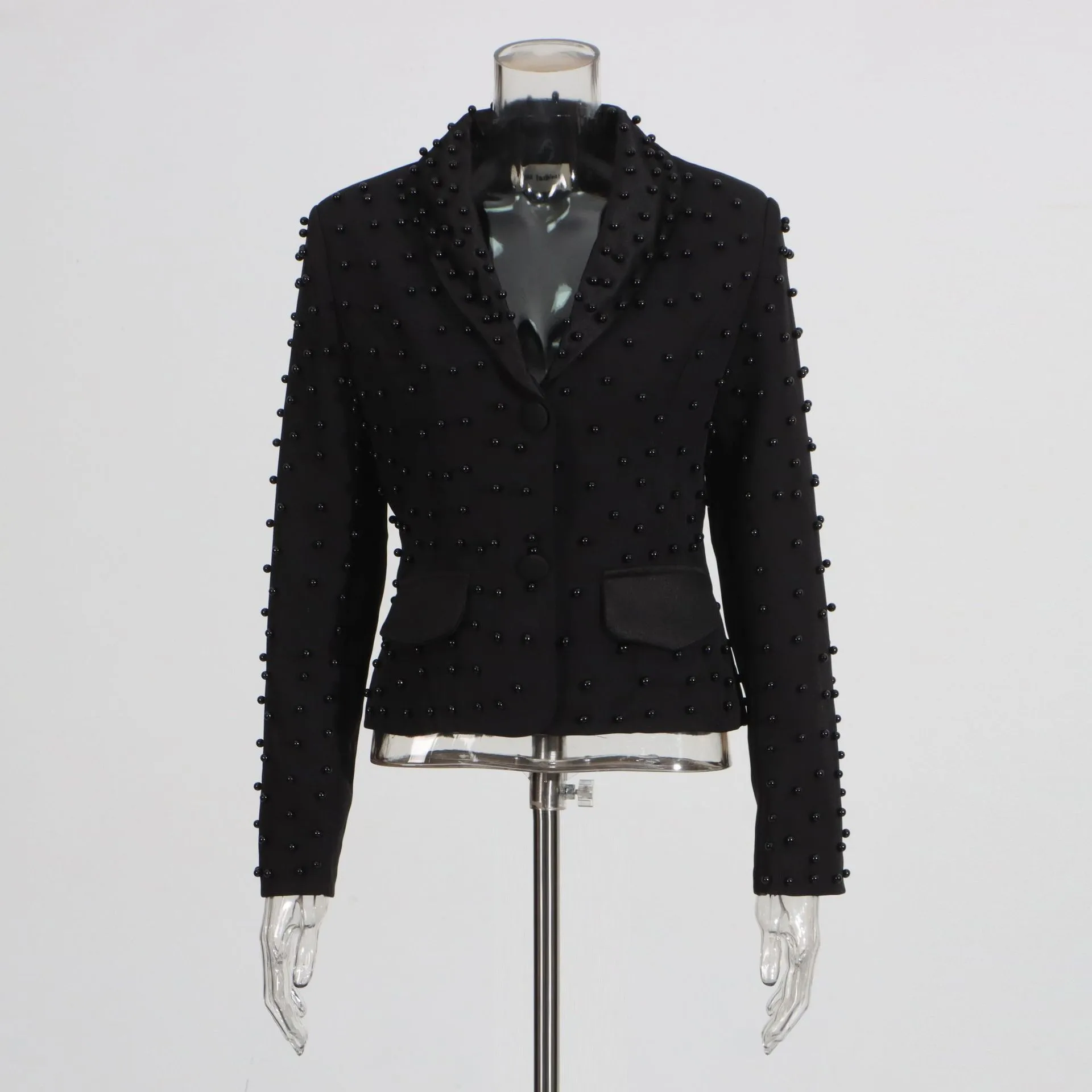 Elegant High Waist Wide Leg Fashion Set Casual Cotton Polyester Blend Long Sleeve Women's Outfit French Style Leisure Ensemble display picture 6