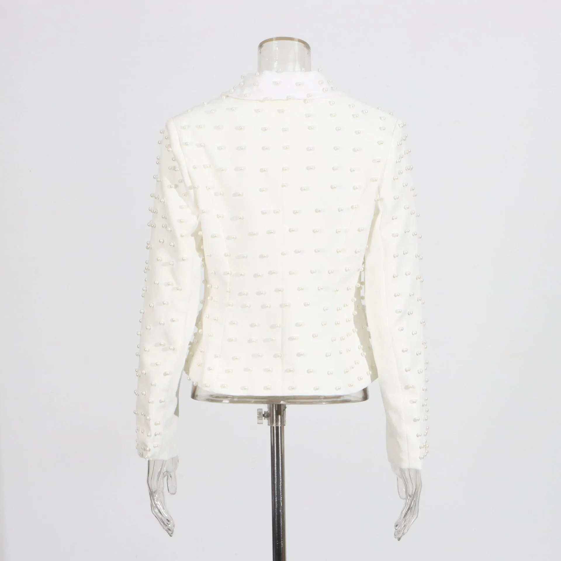 Elegant High Waist Wide Leg Fashion Set Casual Cotton Polyester Blend Long Sleeve Women's Outfit French Style Leisure Ensemble display picture 5