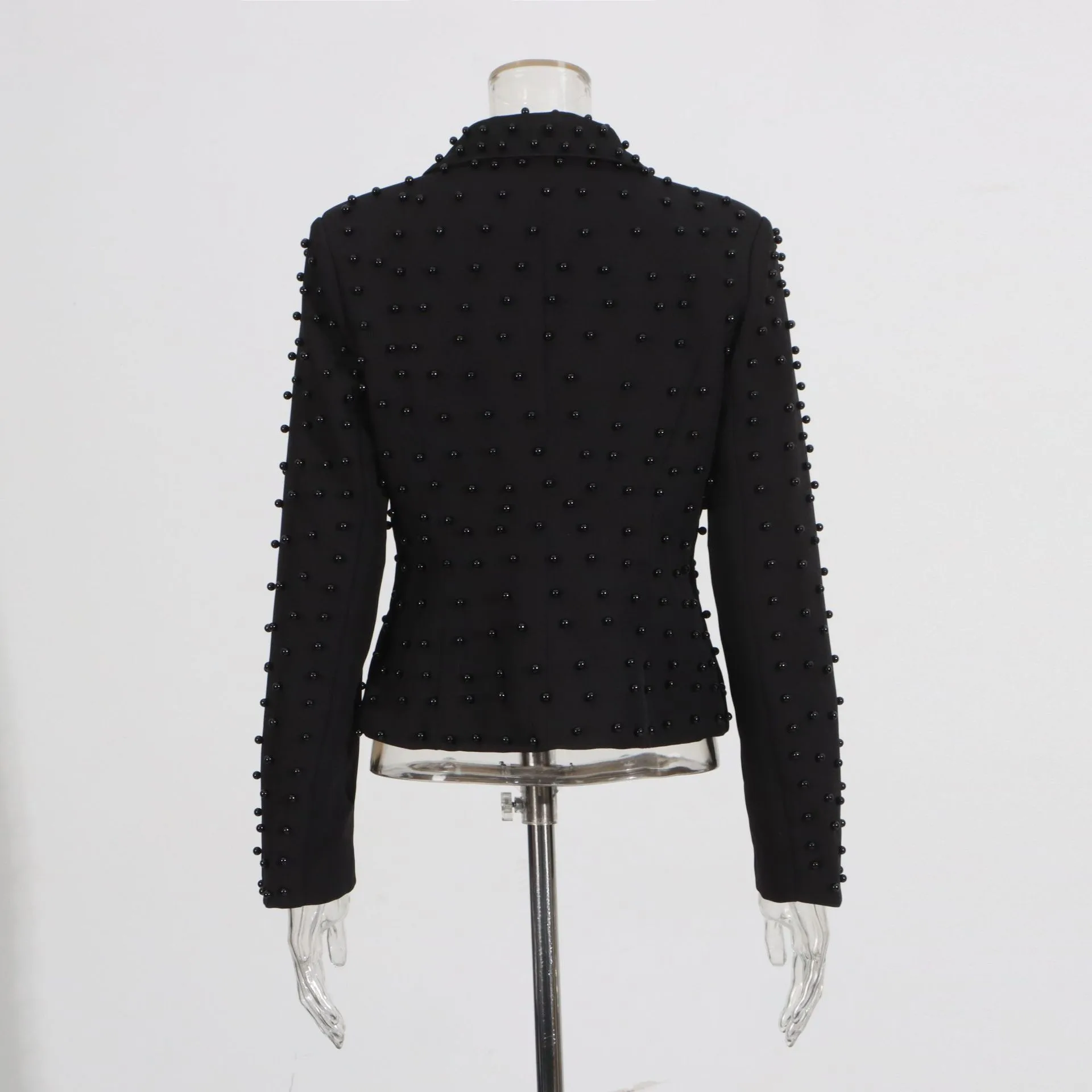Elegant High Waist Wide Leg Fashion Set Casual Cotton Polyester Blend Long Sleeve Women's Outfit French Style Leisure Ensemble display picture 7