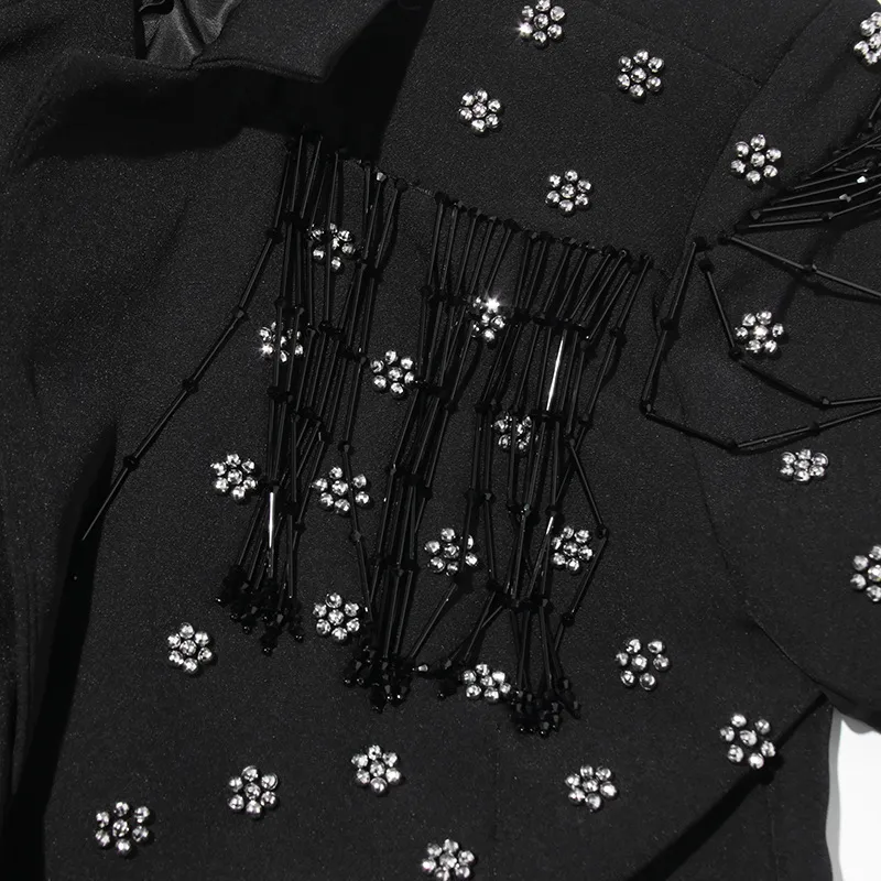 Elegant Pure Color Women's Suit Jacket Tassel Design Custom Fashion Summer New Cotton Polyester Blend Long Sleeve Regular Fit display picture 20