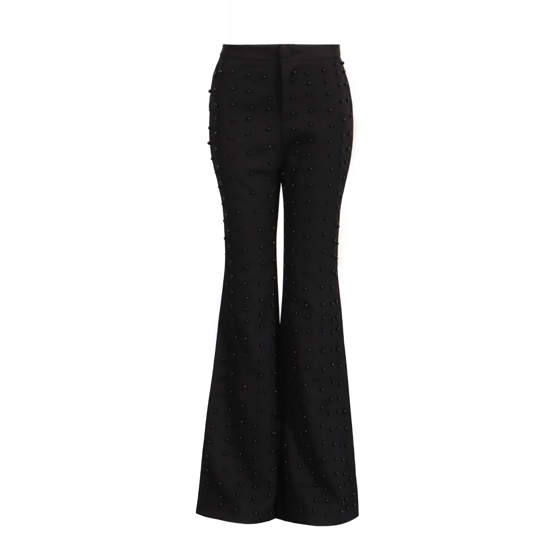 Elegant High Waist Wide Leg Fashion Set Casual Cotton Polyester Blend Long Sleeve Women's Outfit French Style Leisure Ensemble display picture 14