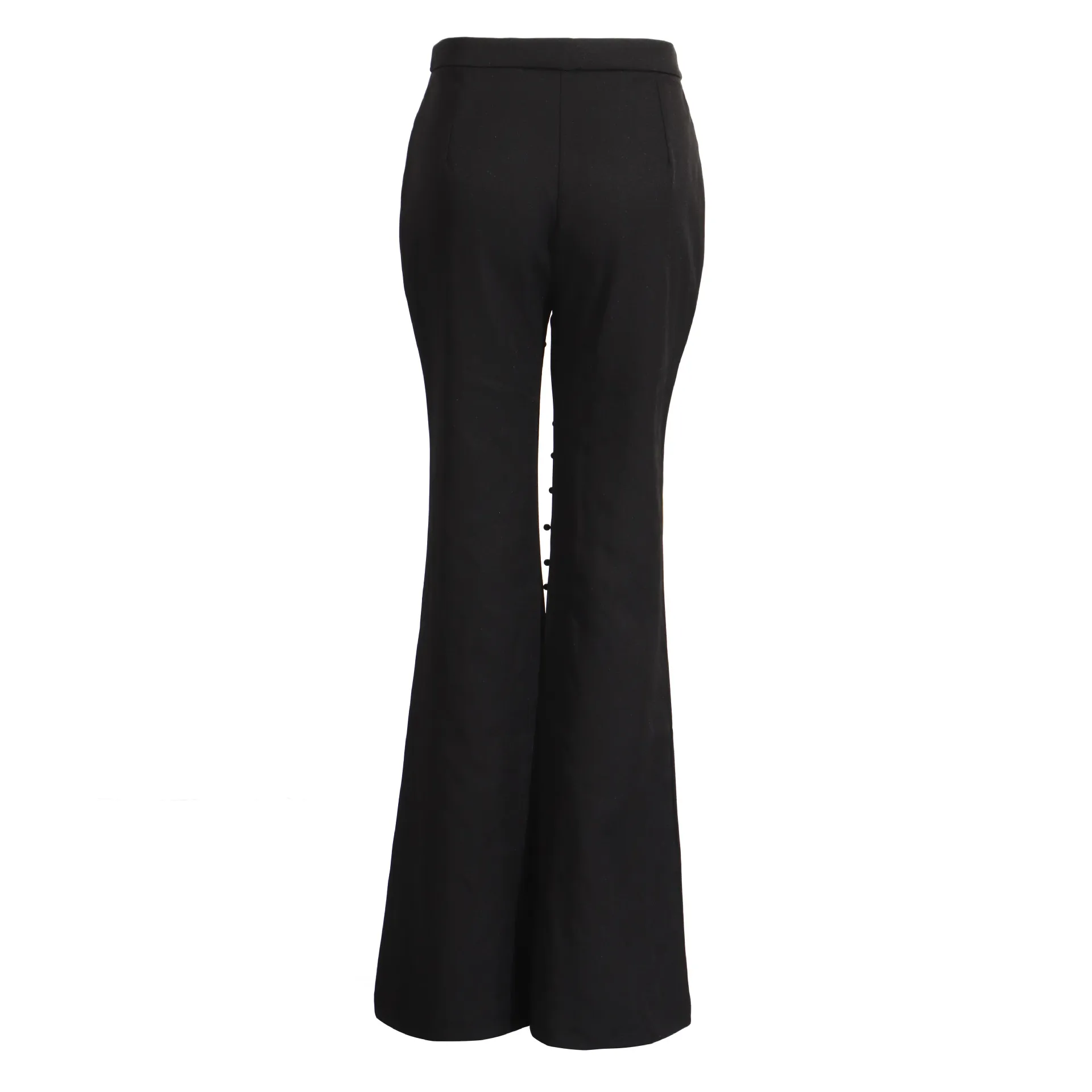 Elegant High Waist Wide Leg Fashion Set Casual Cotton Polyester Blend Long Sleeve Women's Outfit French Style Leisure Ensemble display picture 16