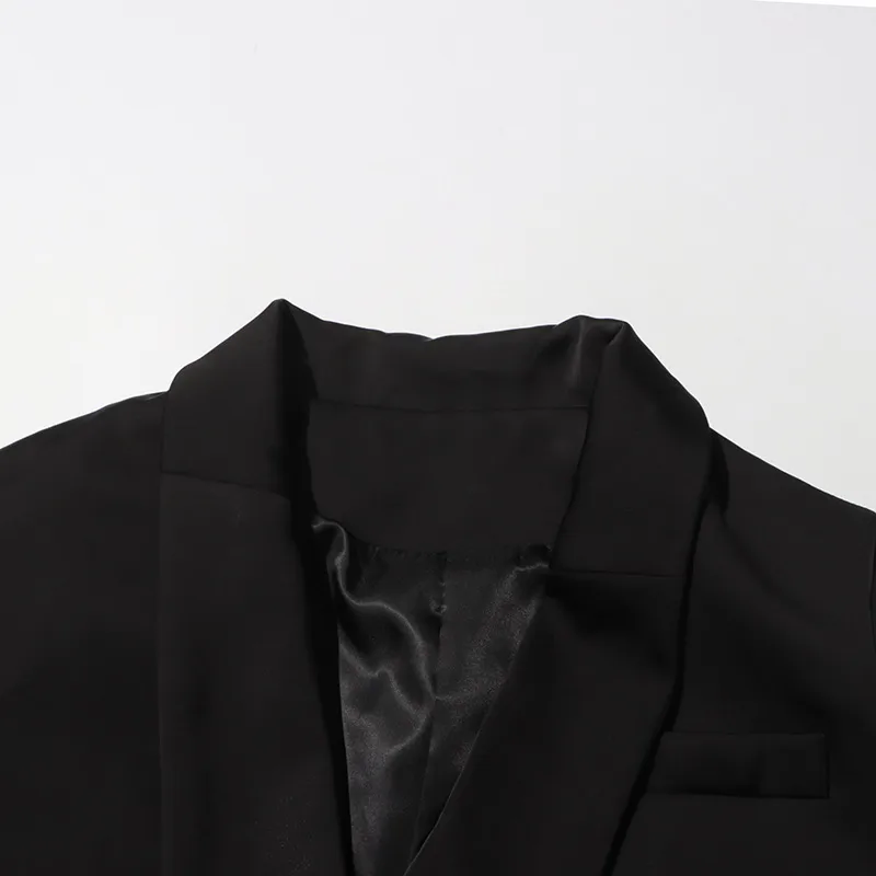 Elegant Short Slim Fit Dress With Heavy Bead And Feather Design Ladies' Suit Jacket Cotton Polyester Long Sleeve Dress display picture 8