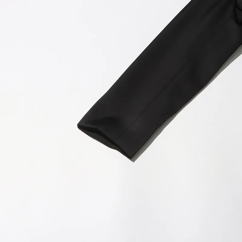 Elegant Short Slim Fit Dress With Heavy Bead And Feather Design Ladies' Suit Jacket Cotton Polyester Long Sleeve Dress display picture 14