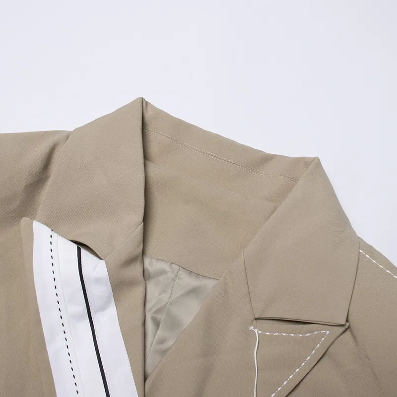Elegant Commuter Style Long Sleeve Stand Collar Coat Women's Fashion Double Breasted High-End Design Solid Color Trench Coat display picture 6