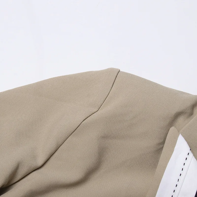 Elegant Commuter Style Long Sleeve Stand Collar Coat Women's Fashion Double Breasted High-End Design Solid Color Trench Coat display picture 7