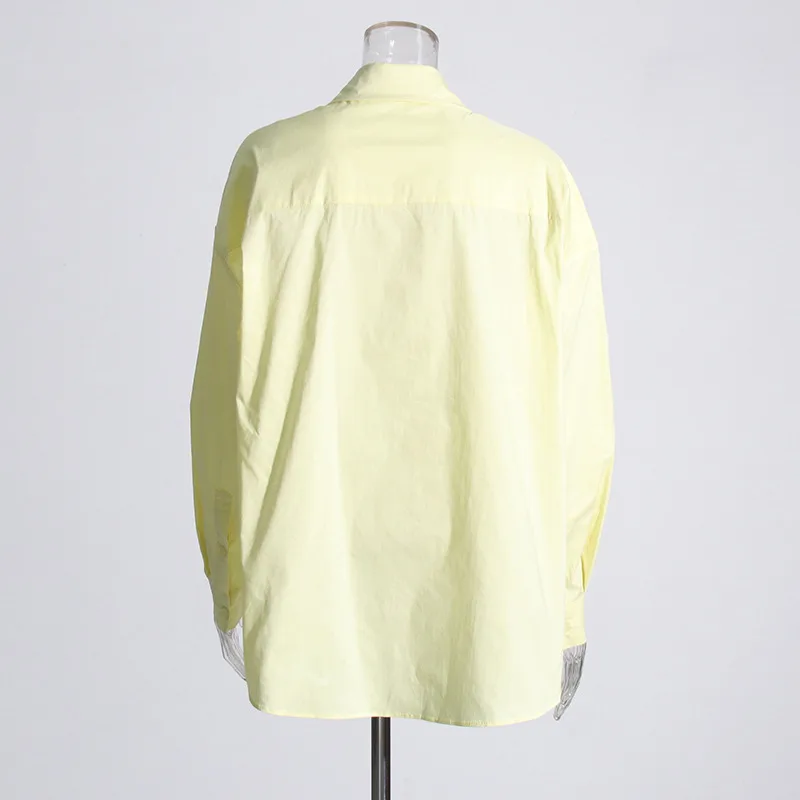 Women's Loose Casual Floral Patchwork Pure Color Shirt Summer 2025 Trendy Commute Style Long Sleeve Mid-Length Polyester Cotton Blend display picture 10