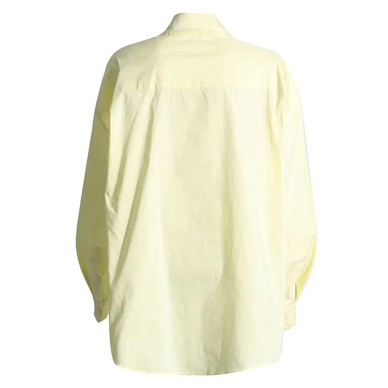 Women's Loose Casual Floral Patchwork Pure Color Shirt Summer 2025 Trendy Commute Style Long Sleeve Mid-Length Polyester Cotton Blend display picture 22