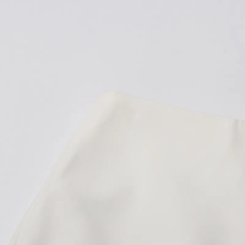Elegant Casual Women's Fashion Set High Waist Mini Skirt Short Design Beads Two-Piece Suit Long Sleeve Pure Color Cotton Polyester display picture 28