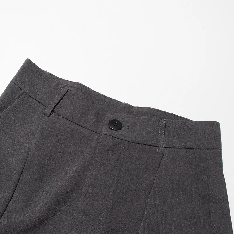 Fashionable High Waist Slim Fit Solid Color Commute Style Suit Pants Women Casual Summer Long Trousers Elegant Business Wear display picture 6