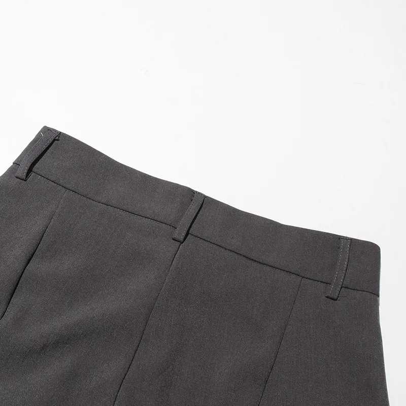 Fashionable High Waist Slim Fit Solid Color Commute Style Suit Pants Women Casual Summer Long Trousers Elegant Business Wear display picture 11