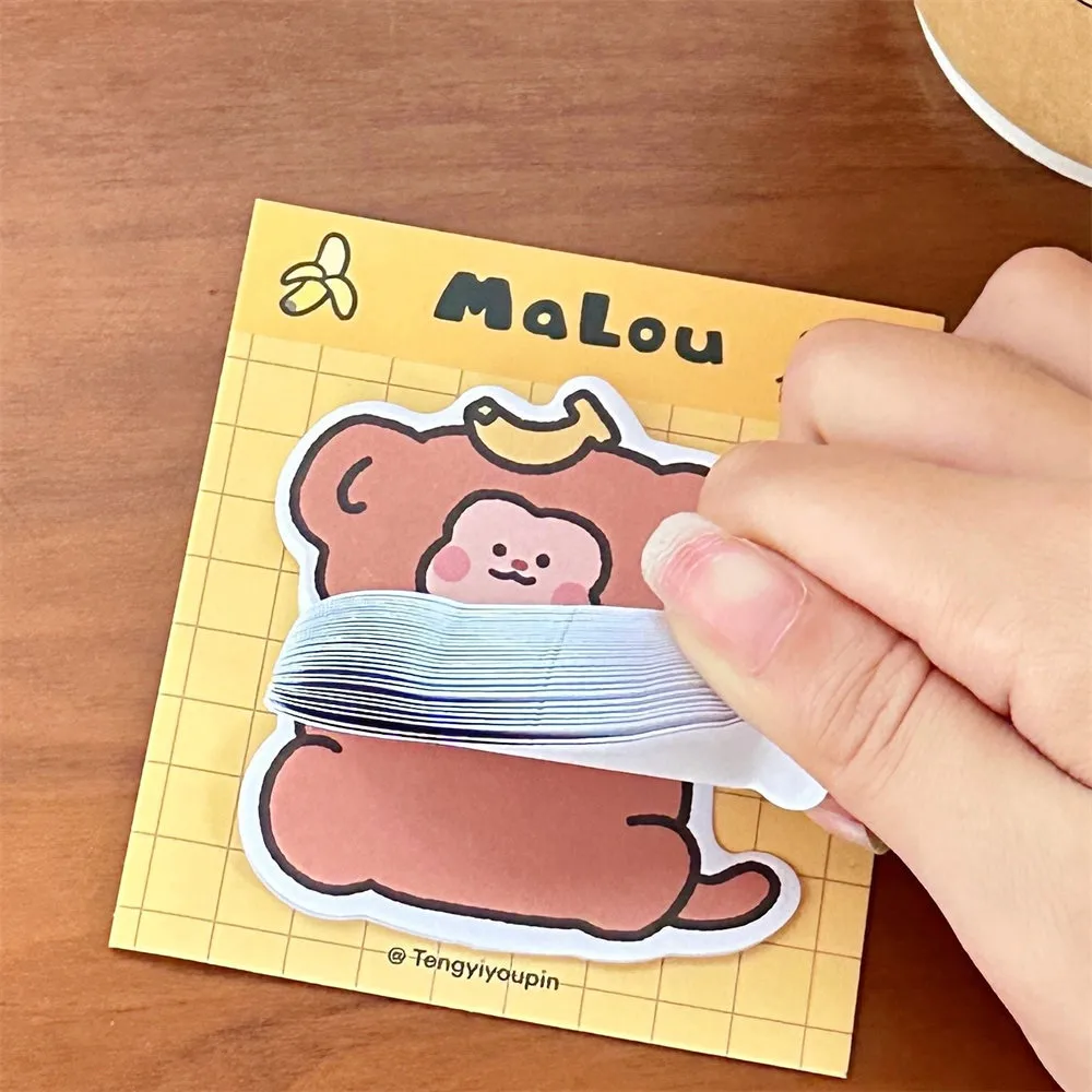 Tengyi Original Cute Sticky Note Girly Heart Office Memo Message-Leaving Sticky Note Learning Notebook Stickers New display picture 5