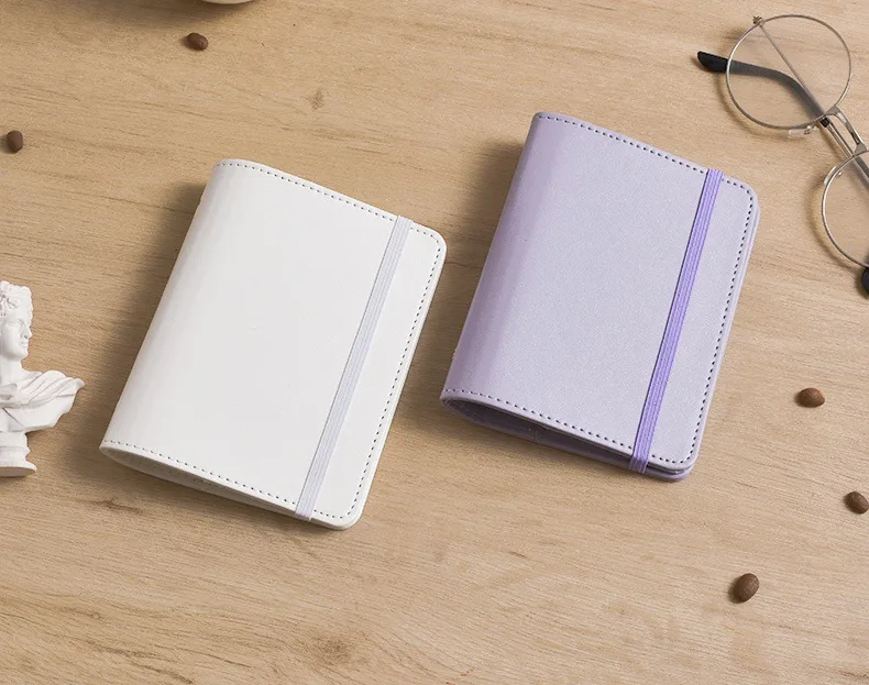 Portable Mini Leather A8 Refillable Notebook With Replaceable Inner Pages M5 Travel Diary Book Pocket Size Portable Notebook display picture 3