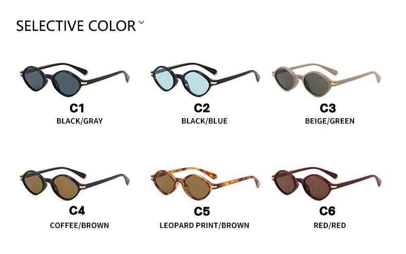 Fashion Irregular Small Frame Polarized Sunglasses Women Trend Neutral Travel And Style Protection Black Acetate Glasses display picture 7