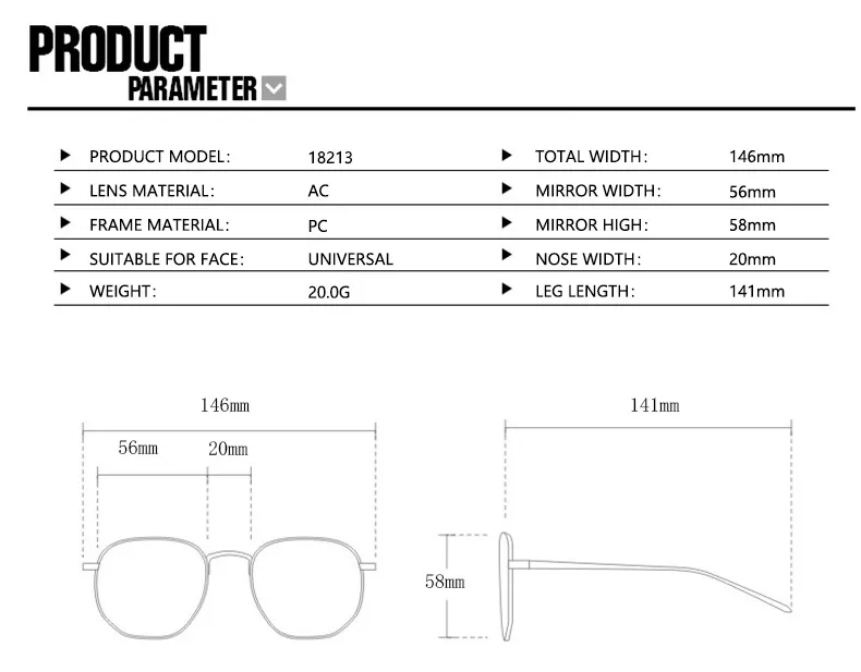 Square Half Frame Double Bridge Sunglasses Women Fashion Street Snap Black Full Frame Travel Sunscreen Personalized Hip Hop Street Style display picture 8
