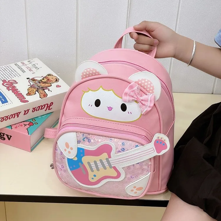Kid'S Nylon Cartoon Cute Square Zipper Functional Backpack display picture 18