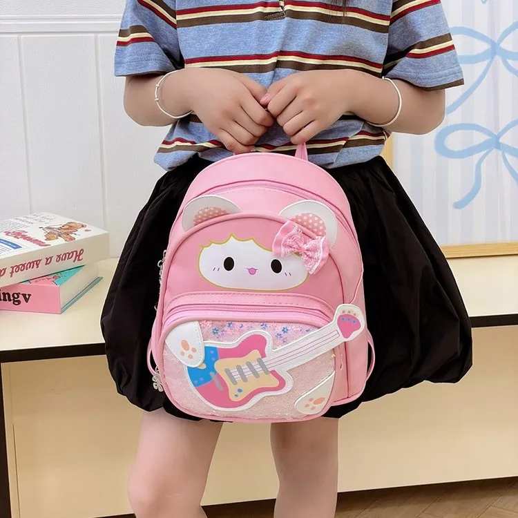Kid'S Nylon Cartoon Cute Square Zipper Functional Backpack display picture 20