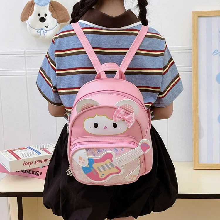 Kid'S Nylon Cartoon Cute Square Zipper Functional Backpack display picture 16