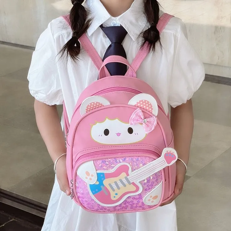 Kid'S Nylon Cartoon Cute Square Zipper Functional Backpack display picture 19