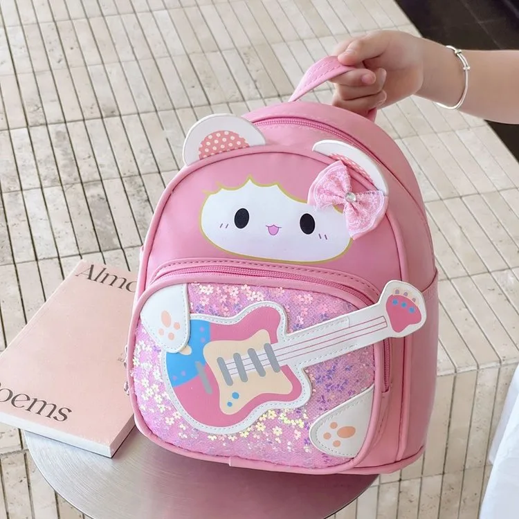 Kid'S Nylon Cartoon Cute Square Zipper Functional Backpack display picture 28