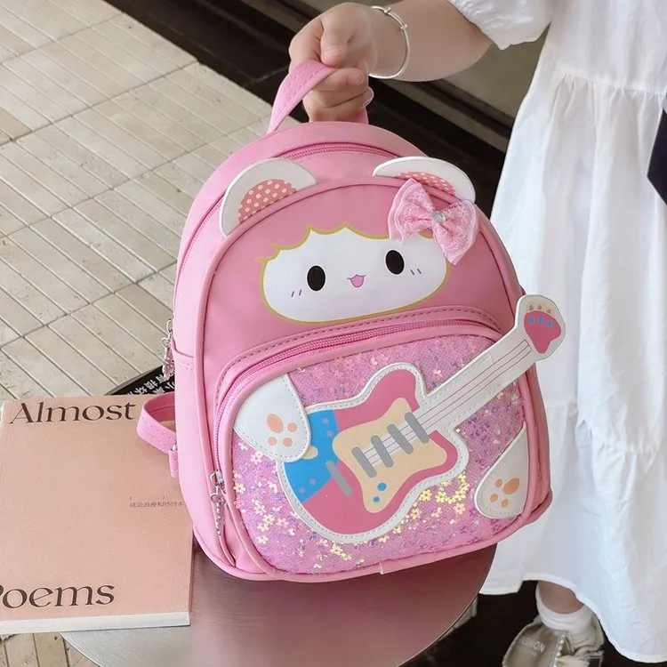 Kid'S Nylon Cartoon Cute Square Zipper Functional Backpack display picture 26