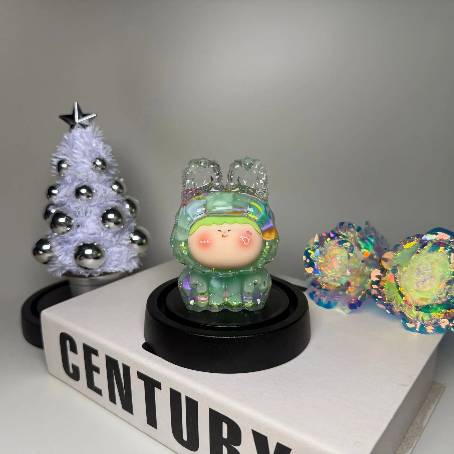 Tiktok Master Popular Large 8.6cm Lilisi Oil Quicksand DIY Ornament Trendy Play Decoration Blind Box display picture 10