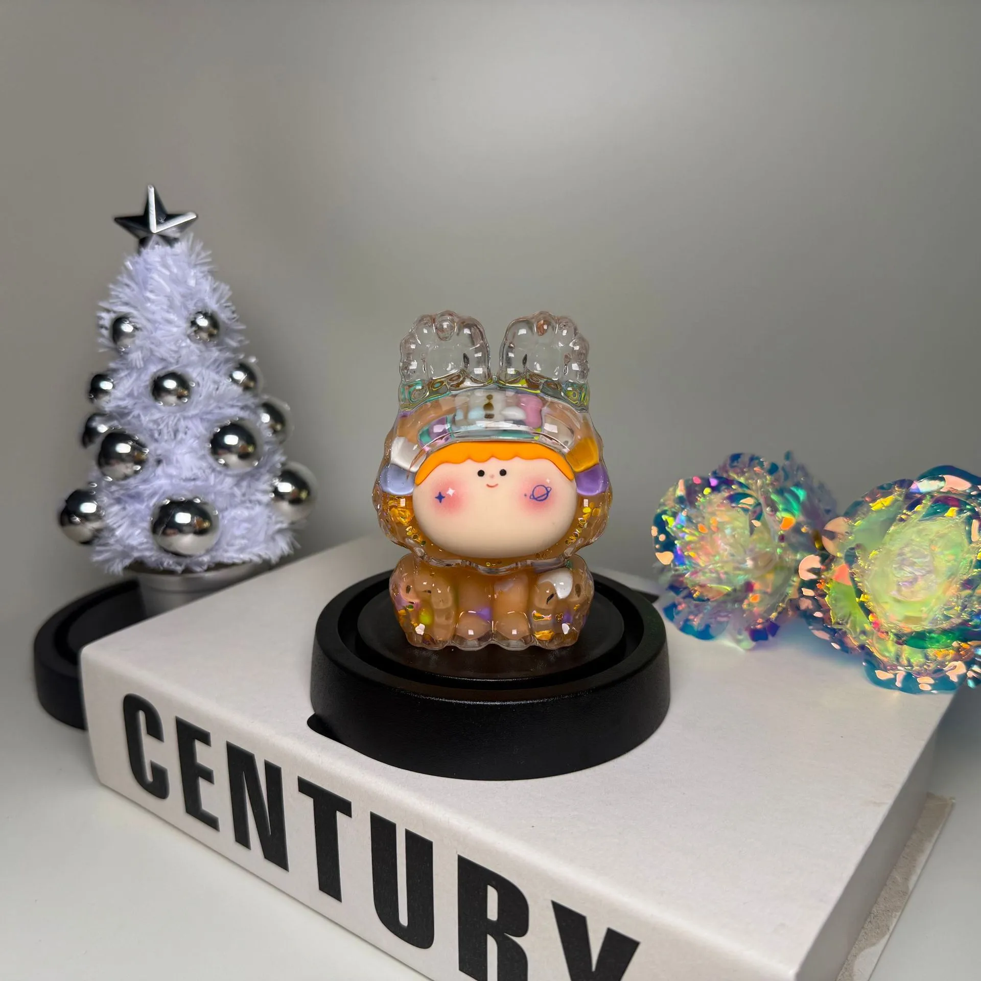 Tiktok Master Popular Large 8.6cm Lilisi Oil Quicksand DIY Ornament Trendy Play Decoration Blind Box display picture 5