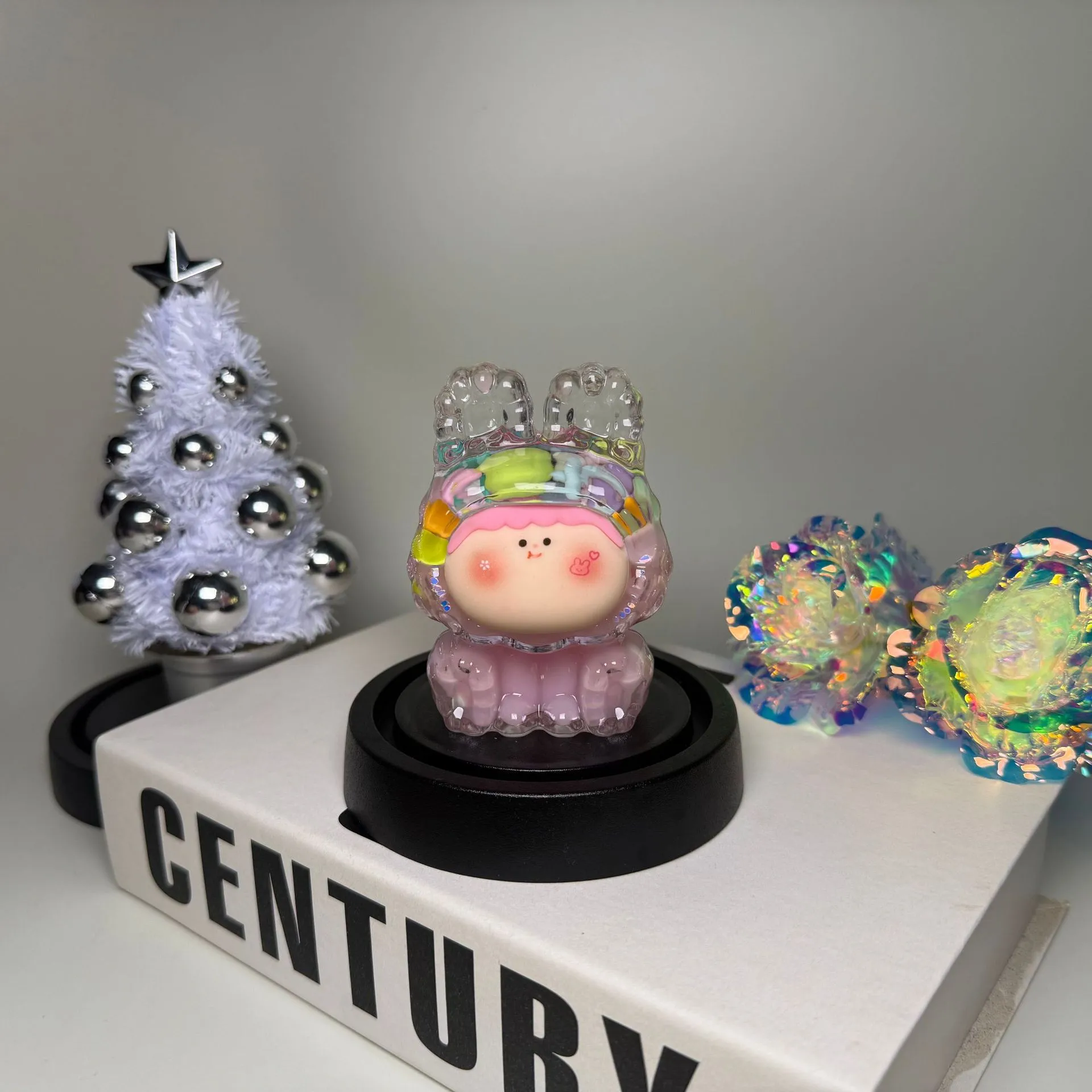 Tiktok Master Popular Large 8.6cm Lilisi Oil Quicksand DIY Ornament Trendy Play Decoration Blind Box display picture 4