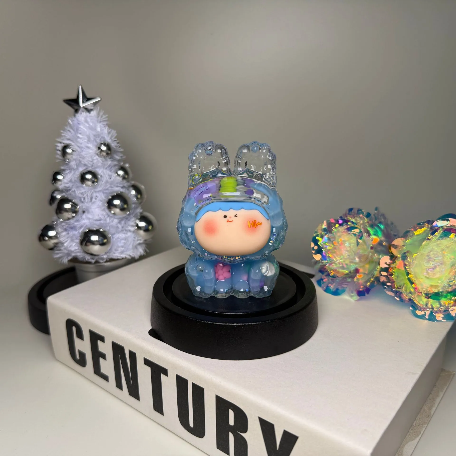 Tiktok Master Popular Large 8.6cm Lilisi Oil Quicksand DIY Ornament Trendy Play Decoration Blind Box display picture 6