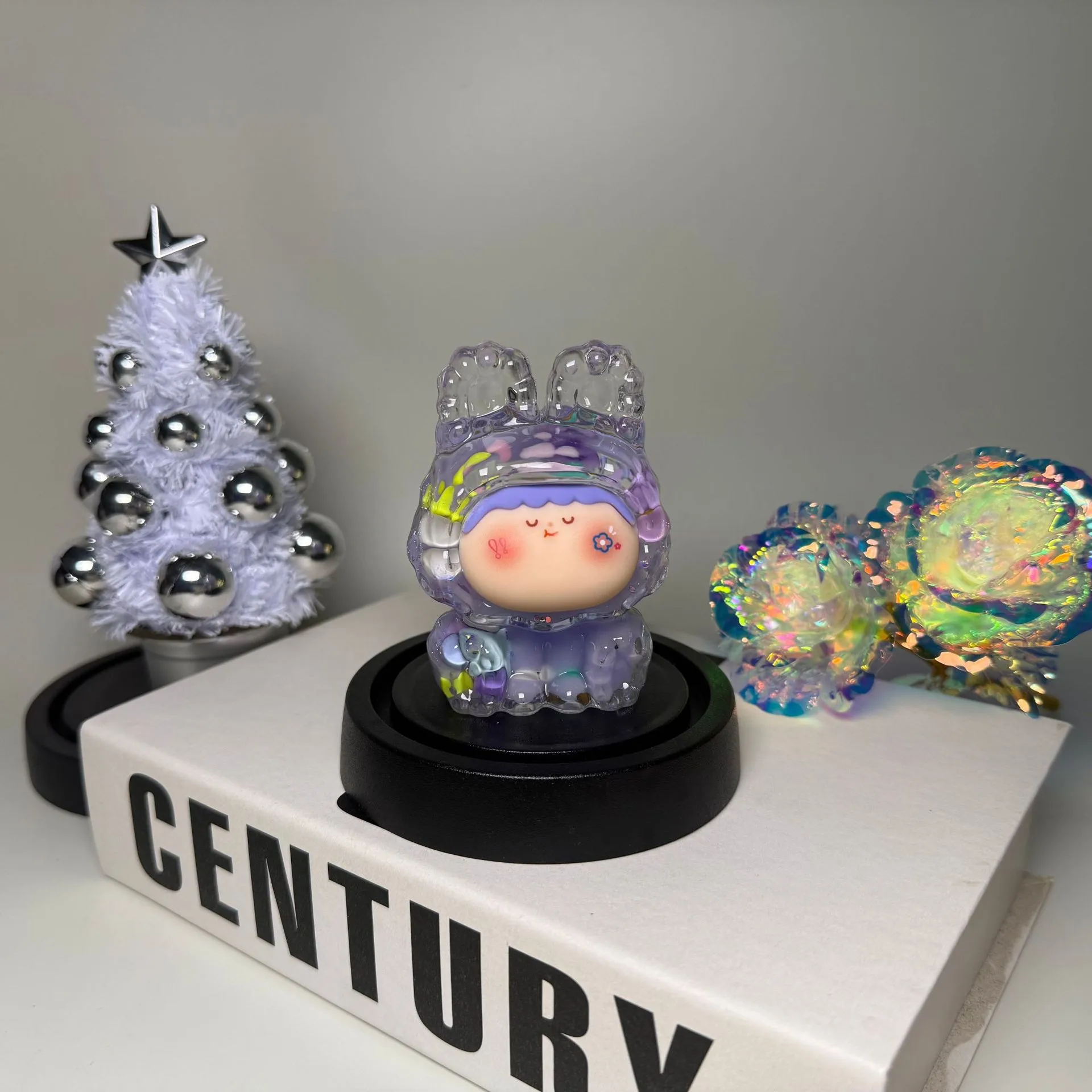 Tiktok Master Popular Large 8.6cm Lilisi Oil Quicksand DIY Ornament Trendy Play Decoration Blind Box display picture 7