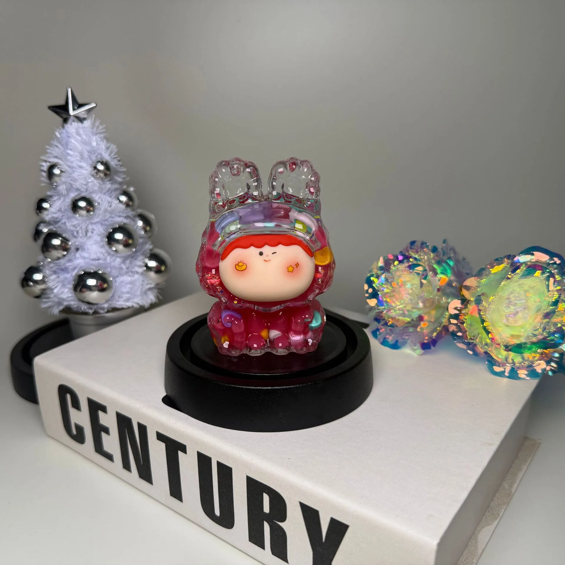 Tiktok Master Popular Large 8.6cm Lilisi Oil Quicksand DIY Ornament Trendy Play Decoration Blind Box display picture 8