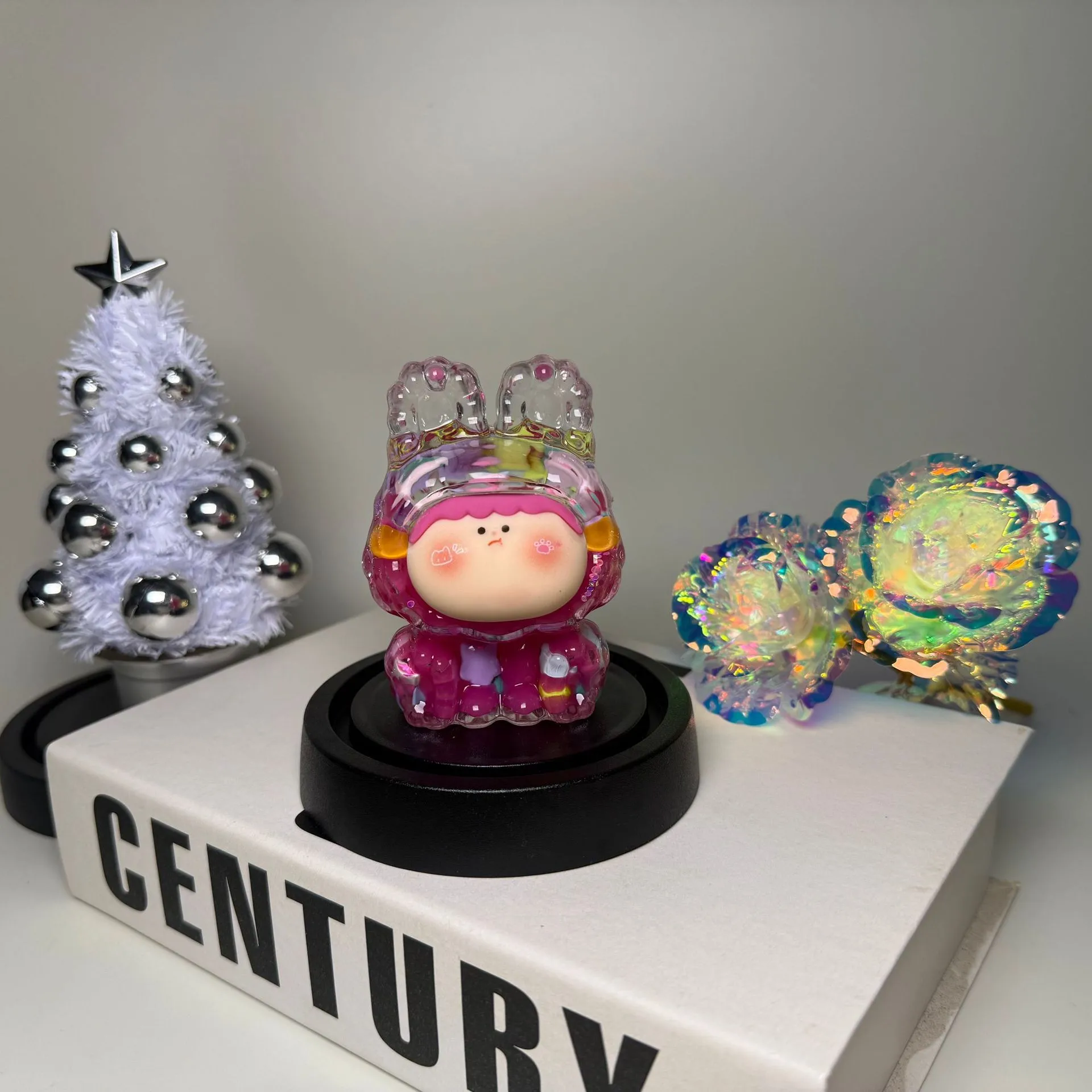 Tiktok Master Popular Large 8.6cm Lilisi Oil Quicksand DIY Ornament Trendy Play Decoration Blind Box display picture 12