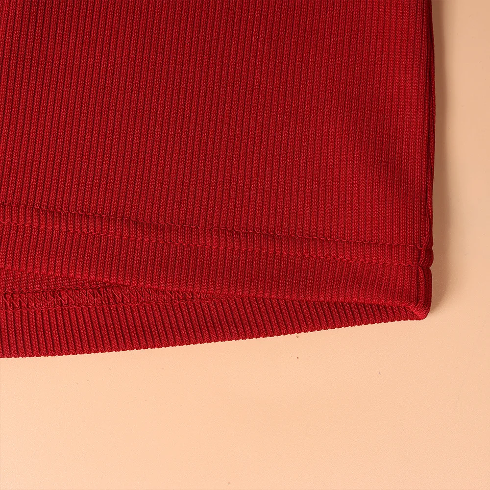 Summer Hot Sale New Thread Knitted Sunken Stripe Fashion Camisole Shorts Two-Piece Casual Suit display picture 30