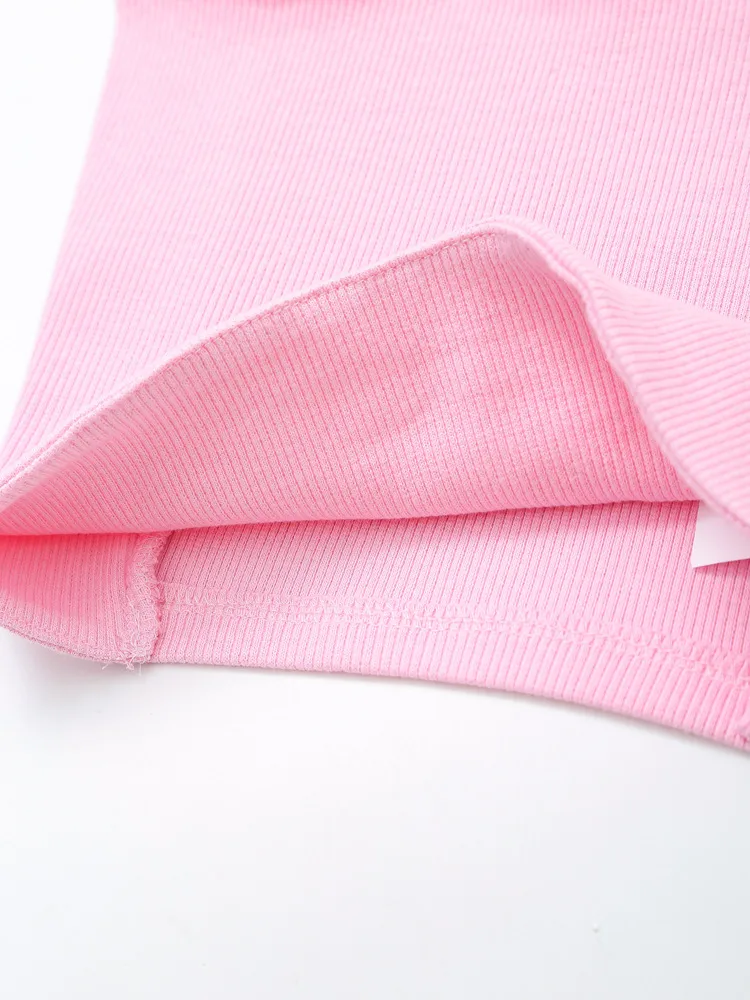 Women's Clothing Ins Internet Hot Strap Short Top display picture 12