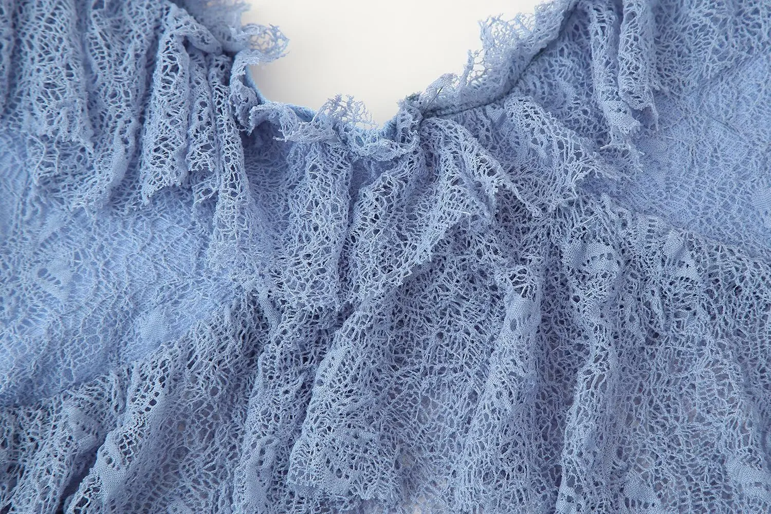Exclusive For   Women's Clothing  Ins Popular Lace Laminated Decoration Suspender Top Skirt Suit display picture 10