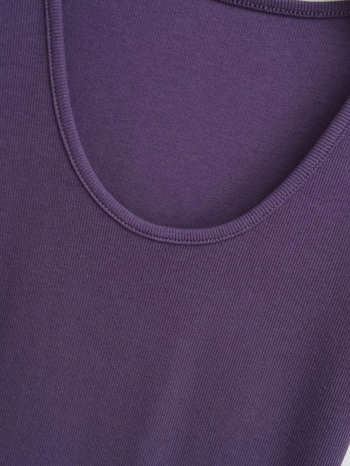 Women's Clothing Hot Sale At  Sexy Hot Girl Style U-Neck Ant Waist Short Sleeve T-shirt display picture 9