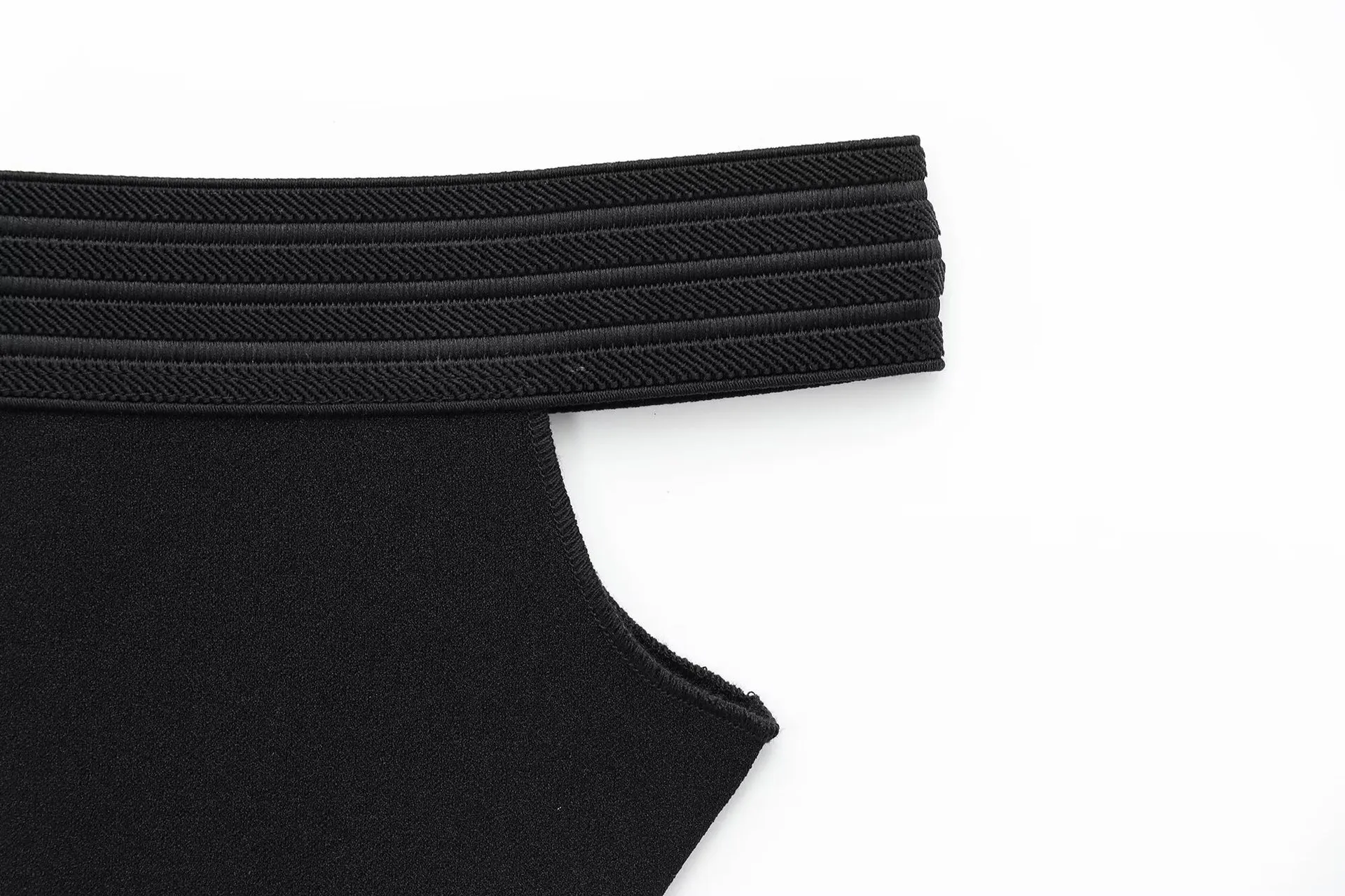 Women's Clothing Hot Sale At  Off-Shoulder Sleeveless Knitted Vest Jumpsuit display picture 10