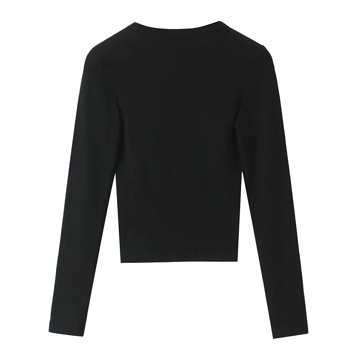 Women's Clothing Hot Sale At  Modal Blended Long-Sleeved T-shirt display picture 10