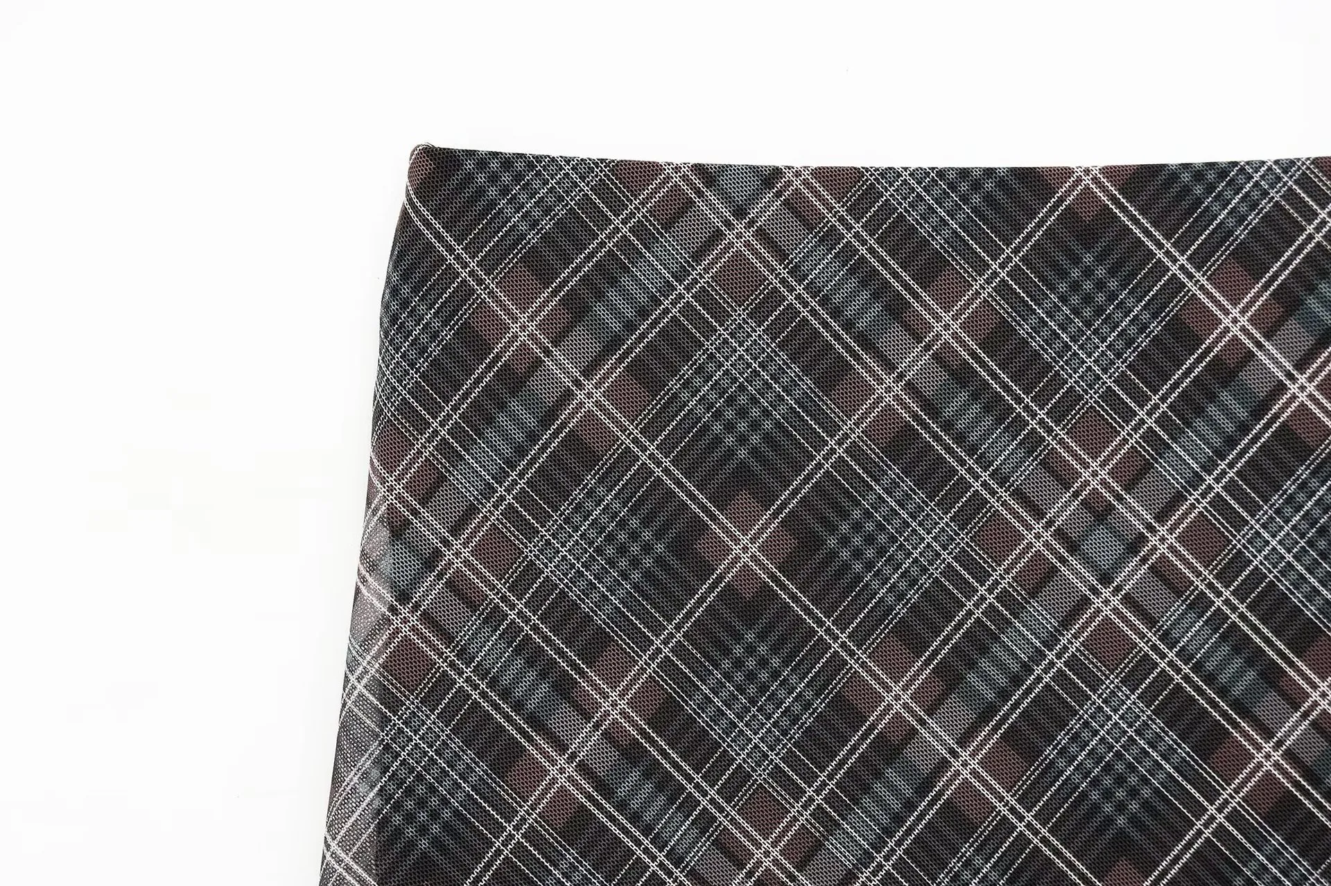 Women's Clothing  Ins Best-Selling Leisure All-Match A- Line Hem Plaid Silk Net Skirt display picture 7