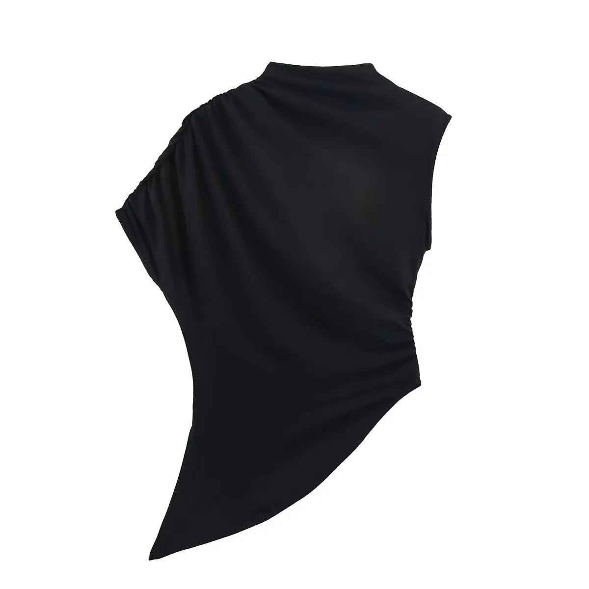 Women's Clothing  Top-Selling Product Fashion Asymmetric Design Elegant Versatile Top display picture 2