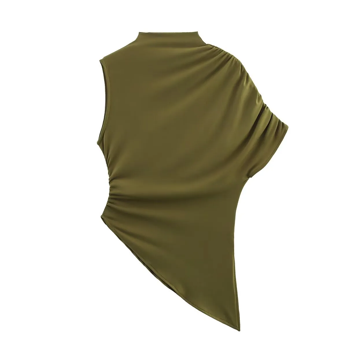 Women's Clothing  Top-Selling Product Fashion Asymmetric Design Elegant Versatile Top display picture 7