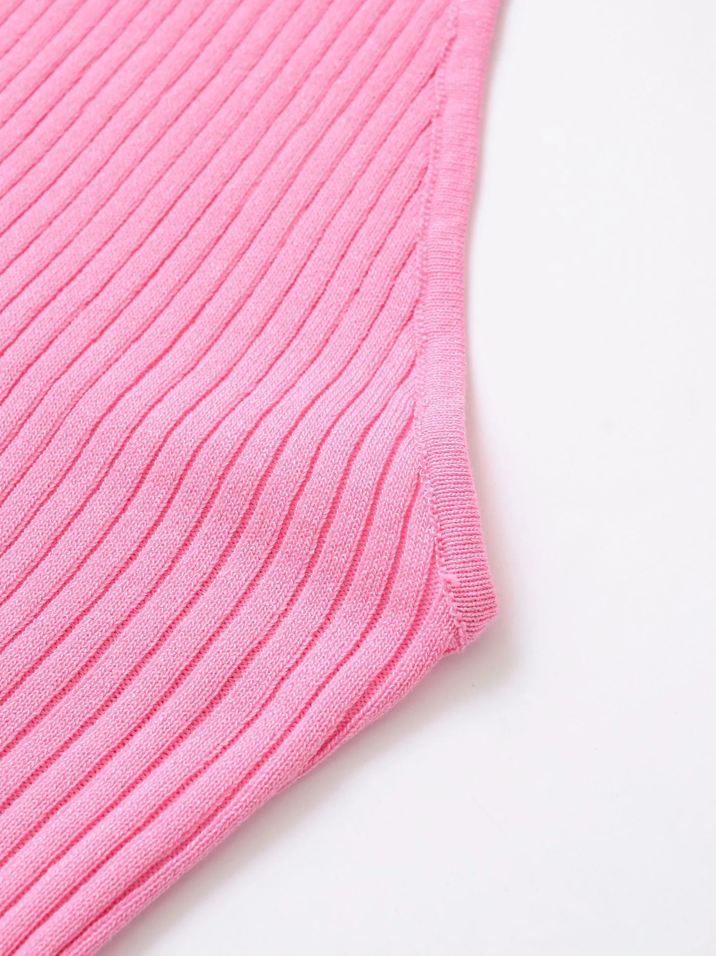 Women's Clothing Ins Internet Hot Bow Knitted Halter Top display picture 6