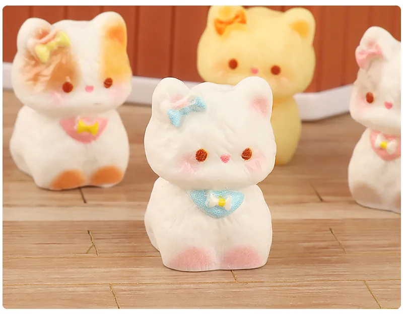 Cartoon Cute Kitty DIY Ornaments Micro Landscape Ornaments Gardening Decorative Resin Crafts Desktop Small Ornaments display picture 6