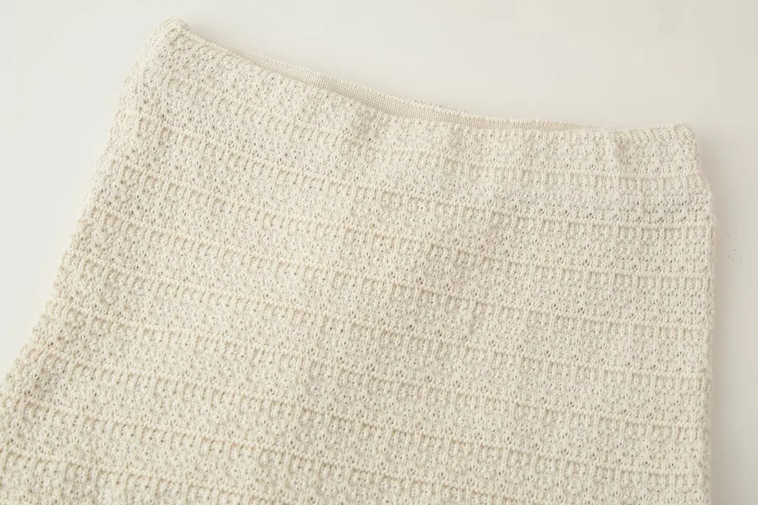 Exclusive For   Women's Clothing  Ins Popular Knitted Coat Tank-Top Stitching Hem Skirt display picture 30