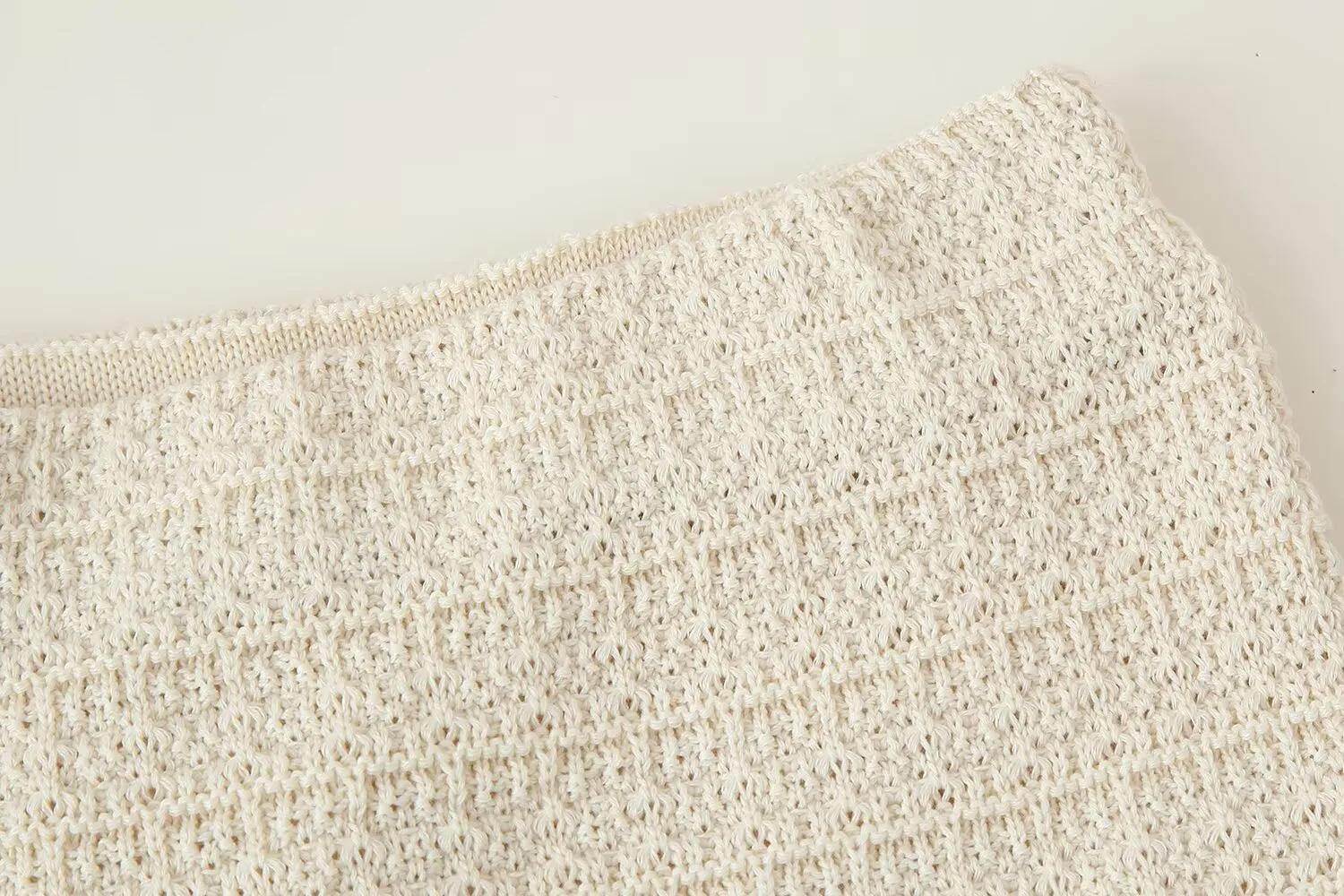 Exclusive For   Women's Clothing  Ins Popular Knitted Coat Tank-Top Stitching Hem Skirt display picture 31
