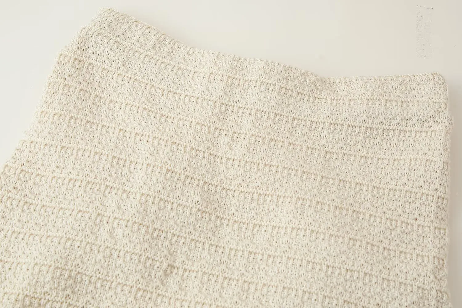 Exclusive For   Women's Clothing  Ins Popular Knitted Coat Tank-Top Stitching Hem Skirt display picture 37