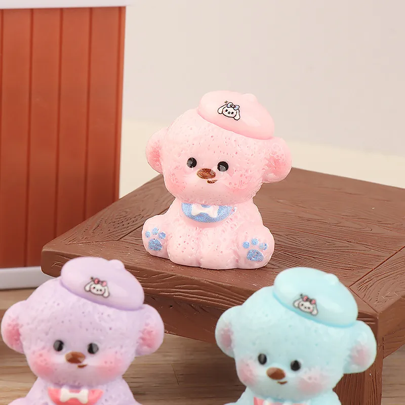 Cartoon Cute Puppy DIY Ornaments Micro Landscape Ornaments Gardening Decorative Resin Crafts Desktop Small Ornaments display picture 4