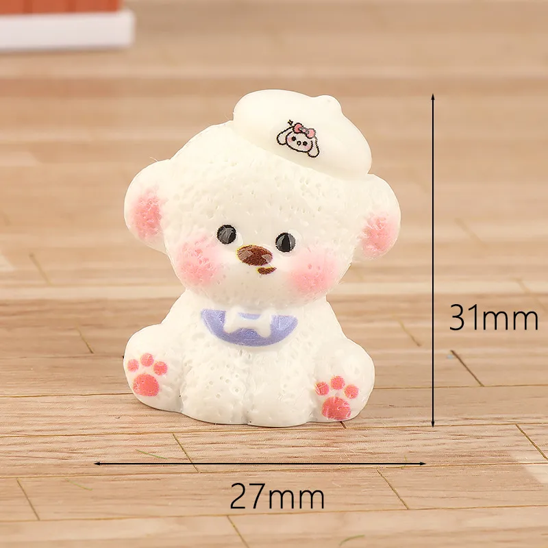 Cartoon Cute Puppy DIY Ornaments Micro Landscape Ornaments Gardening Decorative Resin Crafts Desktop Small Ornaments display picture 5