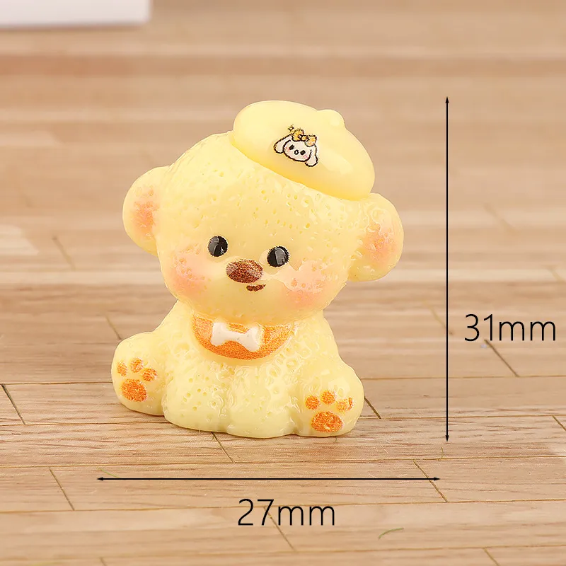 Cartoon Cute Puppy DIY Ornaments Micro Landscape Ornaments Gardening Decorative Resin Crafts Desktop Small Ornaments display picture 6