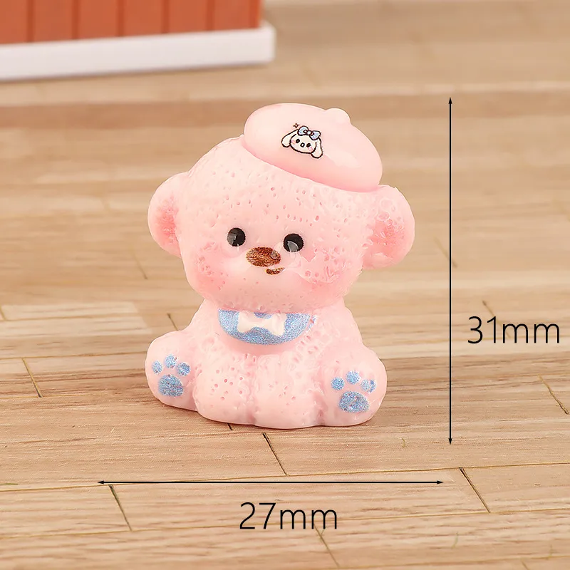 Cartoon Cute Puppy DIY Ornaments Micro Landscape Ornaments Gardening Decorative Resin Crafts Desktop Small Ornaments display picture 9